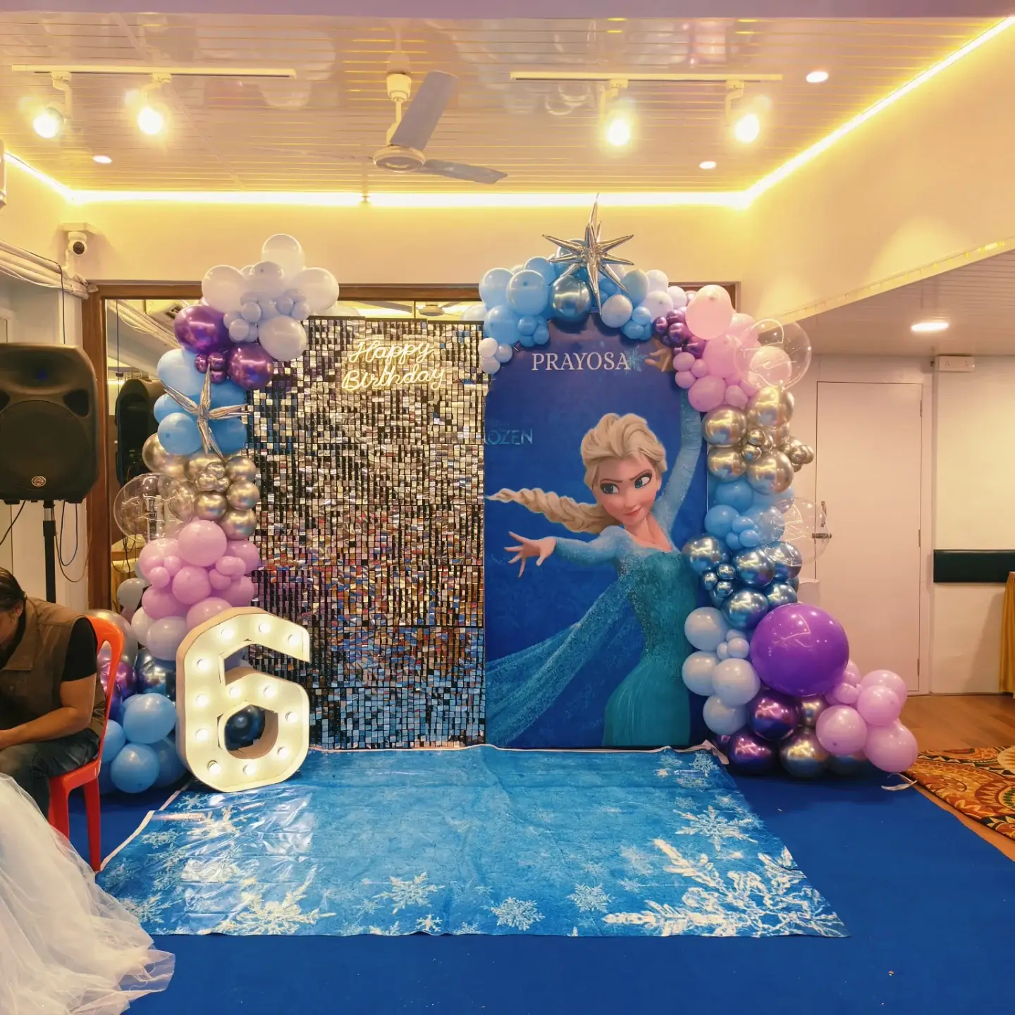 Birthday party decoration